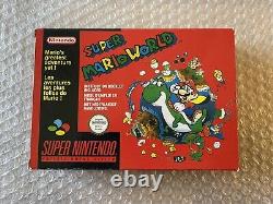 Super Mario World / Super Nintendo / Complet Tres Bon Etat FR Fah