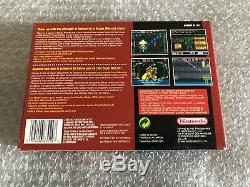 Super Metroid + Guide Officiel / Super Nintendo / Tres Bon Etat Version FR FAH