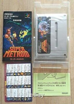 Super Metroid Nintendo Super Famicom SFC NTSC-J JAP JAPAN Très Bon Etat