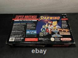 Super Nintendo Console Pack Starwing PAL Très Bon état