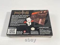 Super Nintendo Final Fantasy III USA Très Bon état