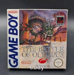 The Battle of Olympus Nintendo Gameboy Complet PAL CIB Très Bon Etat