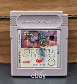 The Battle of Olympus Nintendo Gameboy Complet PAL CIB Très Bon Etat