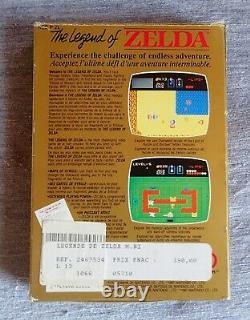 The Legend Of Zelda Nintendo Nes 1985 Cartouche + Boite Très Bon État