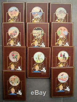 Tintin Herge Rombaldi 12 Albums Oeuvre Integrale D'herge Tres Bon Etat