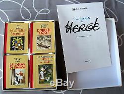 Tintin Herge Rombaldi 12 Albums Oeuvre Integrale D'herge Tres Bon Etat