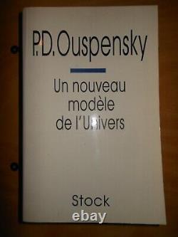Un nouveau modèle de l'Univers de P. D. OUSPENSKY édit. Stock 1996 Très bon état