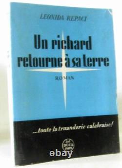 Un richard retourne à sa terre (service de presse non coupé) Très bon état