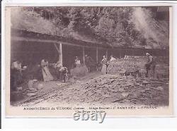 VENOSC ardoisières, chantier de taille très bon état