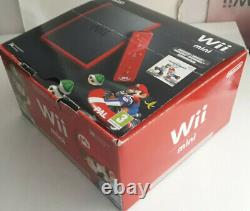 Wii Mini Rouge Edtion Mario Kart Complet Tres Bon Etat