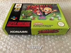 Zombies / Super Nintendo / Complet Tres Bon Etat Version Française FAH